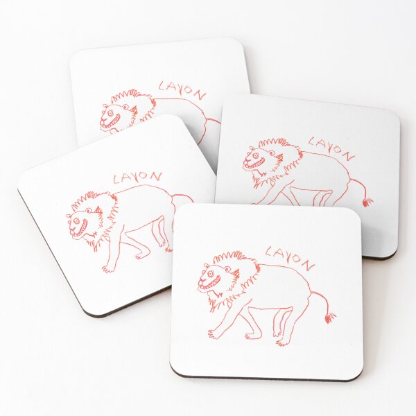 Item preview, Poorly Drawn Dyslexic Lion designed and sold by Mishelle-Sherri.