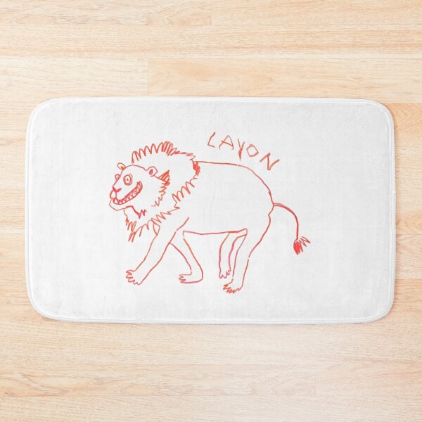 Item preview, Poorly Drawn Dyslexic Lion designed and sold by Mishelle-Sherri.