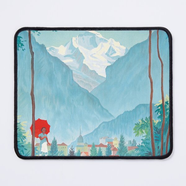 Item preview, Interlaken Switzerland Vintage Travel designed and sold by cutesy.