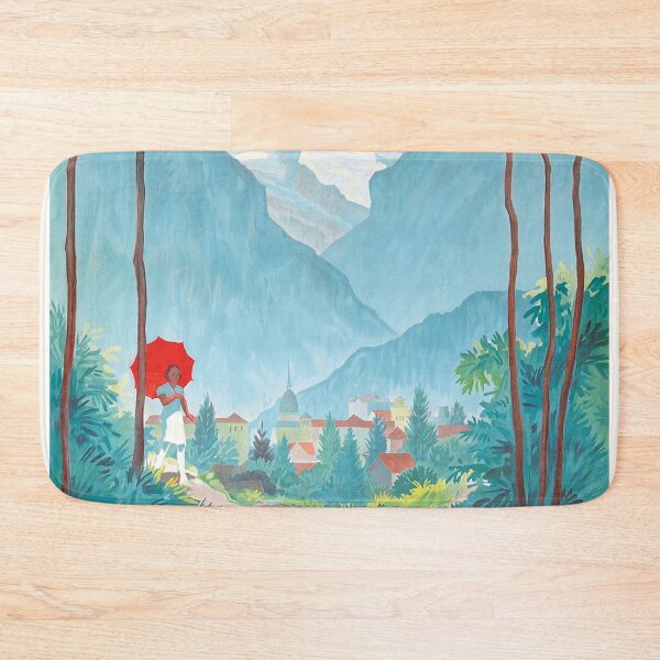 Item preview, Interlaken Switzerland Vintage Travel designed and sold by cutesy.