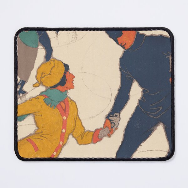 Item preview, Davos Switzerland Vintage Travel Poster designed and sold by cutesy.