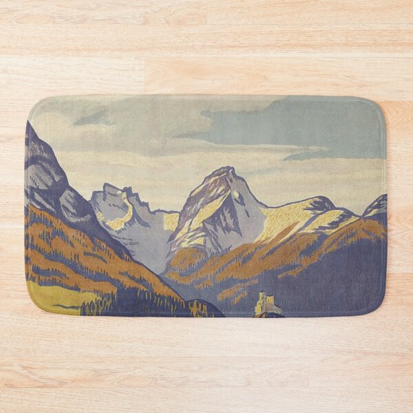 Item preview, Graubunden 1914  Vintage Switzerland Poster Vintage Swiss designed and sold by cutesy.