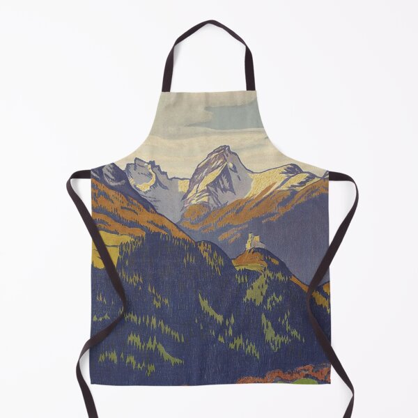 Item preview, Graubunden 1914  Vintage Switzerland Poster Vintage Swiss designed and sold by cutesy.