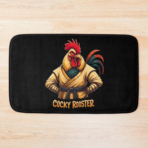 Item preview, cocky rooster designed and sold by FitEnvy.
