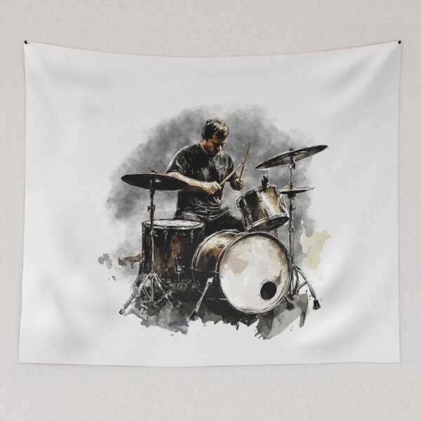 Item preview, Drummer designed and sold by Sketch-Shack.