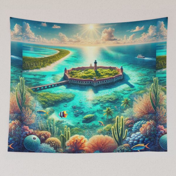 Item preview, Underwater Paradise: Fort Jefferson’s Marine Marvels designed and sold by Meta2Physical.