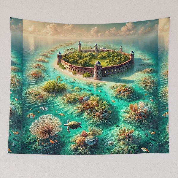 Item preview, Circle of Serenity: Fort Jefferson in Crystal Waters designed and sold by Meta2Physical.