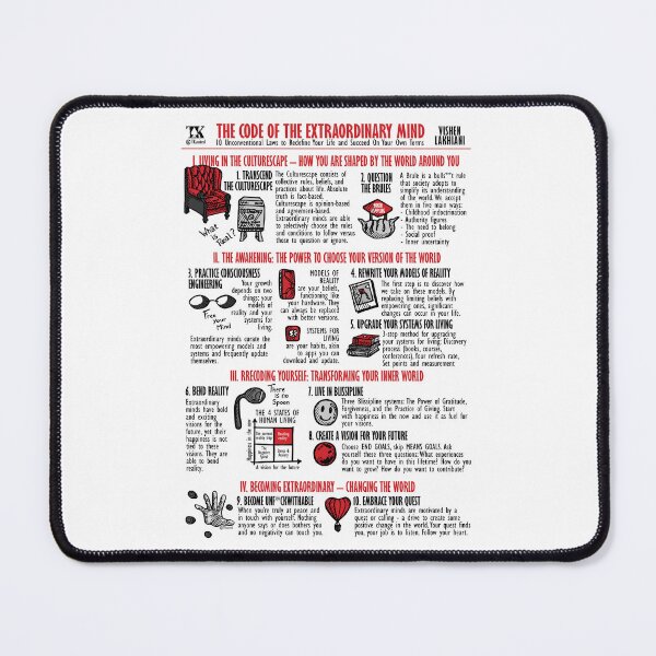 Item preview, Visual Book The Code of the Extraordinary Mind (Vishen Lakhiani) designed and sold by TKsuited.