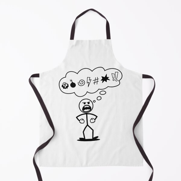 Item preview, Stick man swearing a lot. Symbols of censored words. designed and sold by AFernandesDSG.