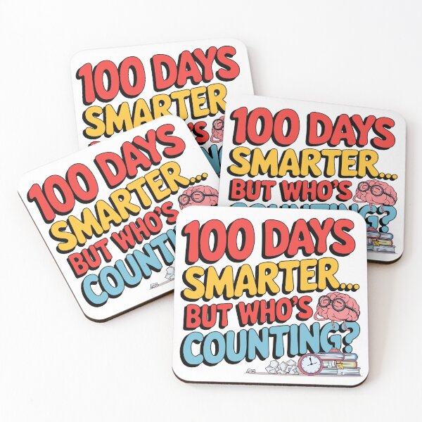 Item preview, 100 Days Smarter Keep Learning Fun designed and sold by Meme-shirt.
