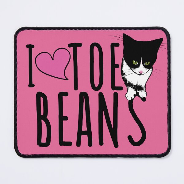 Item preview, I love toe beans designed and sold by FrictionMaxxing.