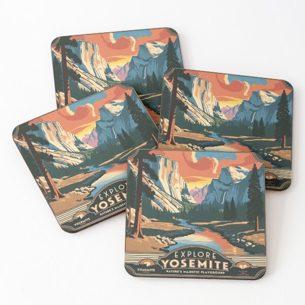 Item preview, Escape to Yosemite: Vintage Adventure Awaits designed and sold by Bilikaru.