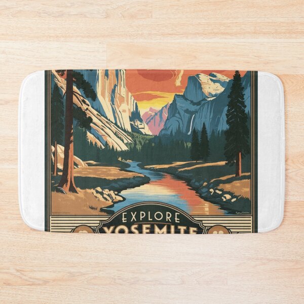 Item preview, Escape to Yosemite: Vintage Adventure Awaits designed and sold by Bilikaru.