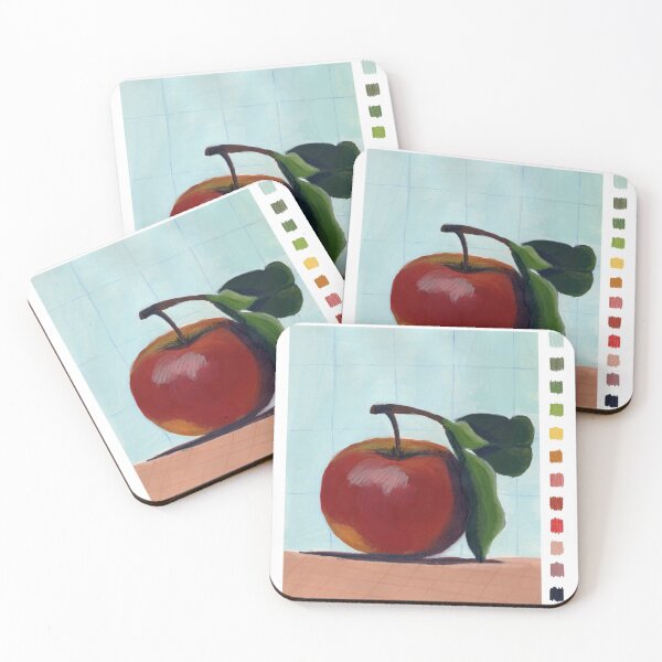 Item preview, Apple painting designed and sold by 2BeSam.