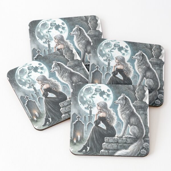 Item preview, Gothic And Wolf designed and sold by RubisLeaf.