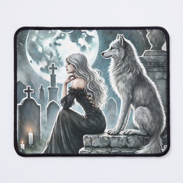 Item preview, Gothic And Wolf designed and sold by RubisLeaf.