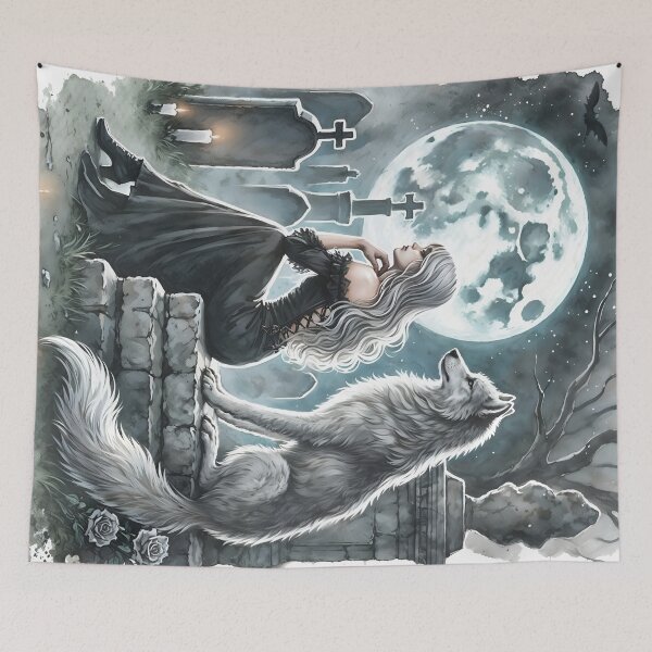 Item preview, Gothic And Wolf designed and sold by RubisLeaf.