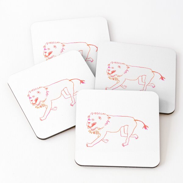 Item preview, Poorly Drawn Red Lion designed and sold by Mishelle-Sherri.