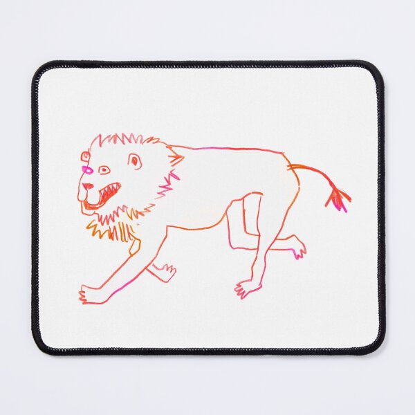 Item preview, Poorly Drawn Red Lion designed and sold by Mishelle-Sherri.