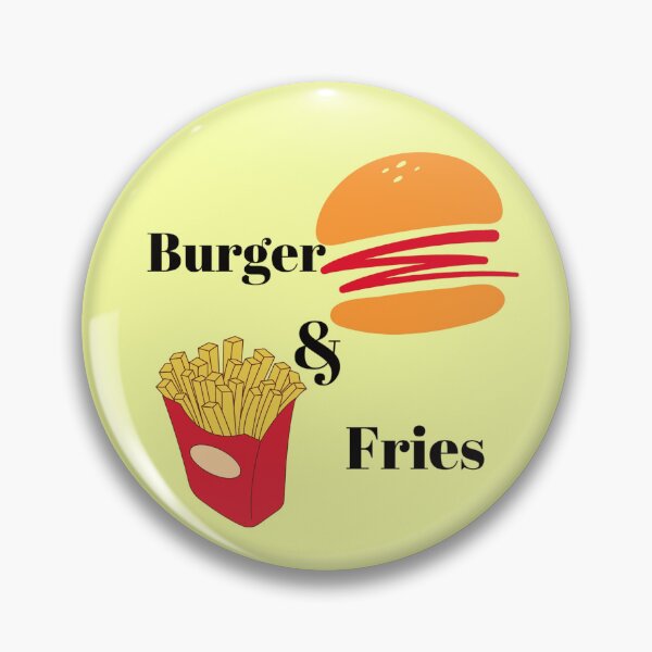 Item preview, Burger & fries Lovers  designed and sold by Basma Store.