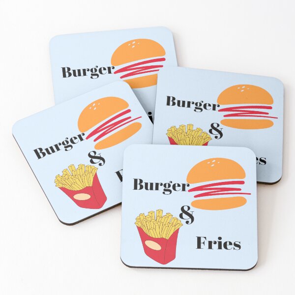 Item preview, Burger & fries Lovers  designed and sold by Basma Store.