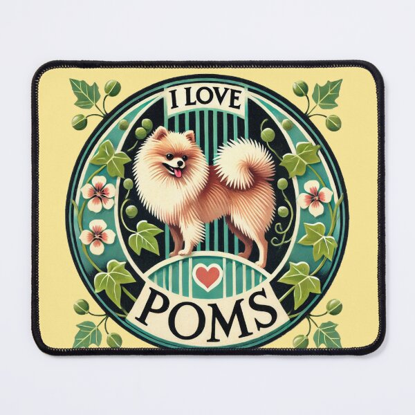Item preview, I Love Poms designed and sold by FrictionMaxxing.