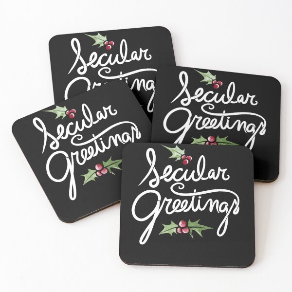 Item preview, Secular Greetings designed and sold by FrictionMaxxing.