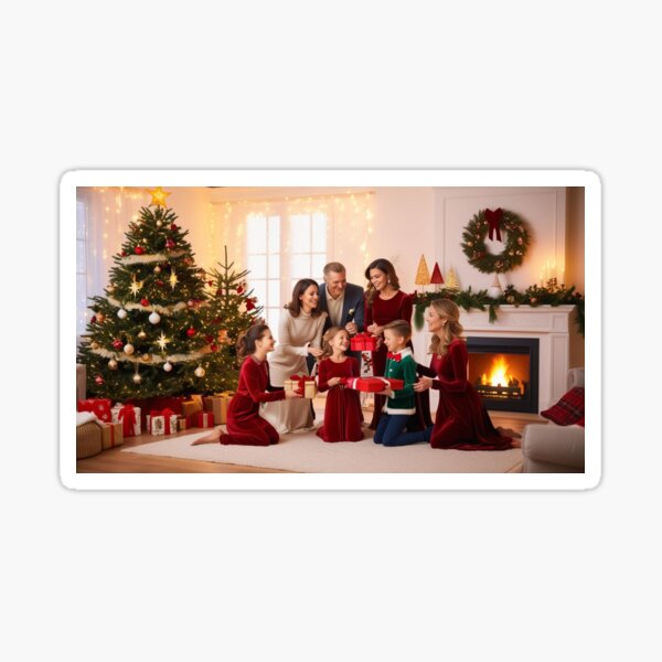Item preview, "Family Christmas" designed and sold by Iupokechi.