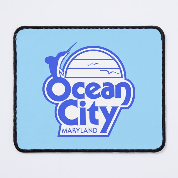 Item preview, Ocean City Vintage Blue designed and sold by l-X-l.