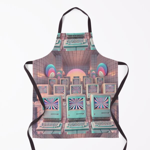 Item preview, Retro Techscape: A Surreal Tribute to Vintage Computing designed and sold by Meta2Physical.