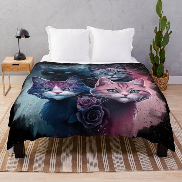 Item preview, Colored Cats designed and sold by camelsvg.