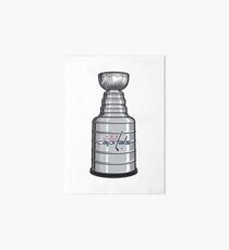 WASHINGTON CAPITALS "STANLEY CUP" Art Board