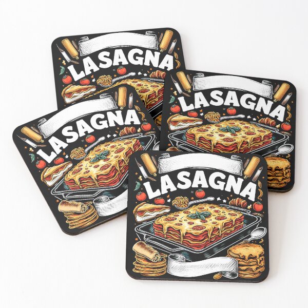 Item preview, I Am Here for Lasagna – Funny Food Lover Design designed and sold by OzzFrequency.