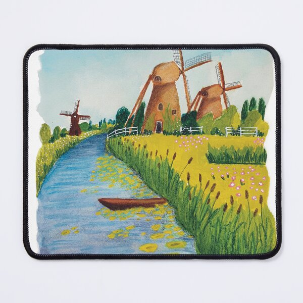 Item preview, Painting Holland Mills  designed and sold by 2BeSam.