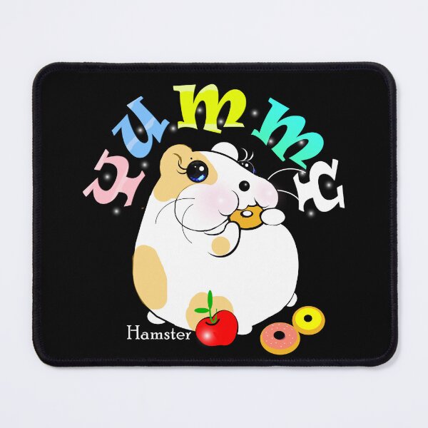 Item preview, Cute Hamster says Yummy, Yummy  .....  designed and sold by Shirley cute art .