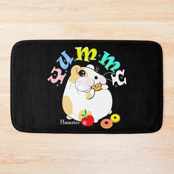 Item preview, Cute Hamster says Yummy, Yummy  .....  designed and sold by Shirley cute art .