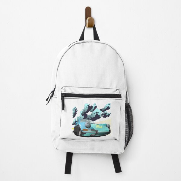 Item preview, Turquoise anime style sports car designed and sold by Whimsy Trail Co.