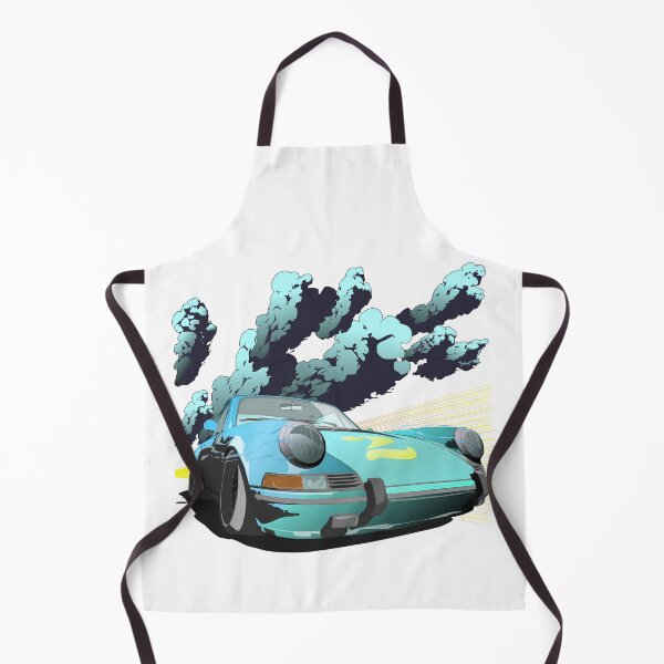 Item preview, Turquoise anime style sports car designed and sold by Whimsy Trail Co.