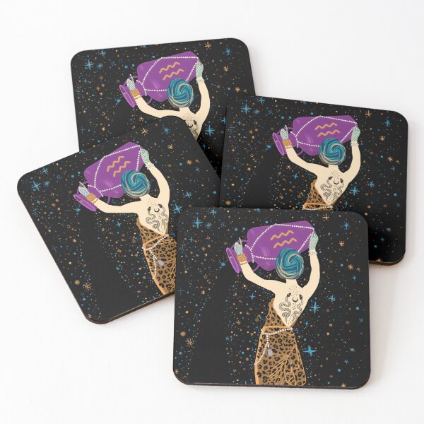 Item preview, Aquarius. Year of the snake. designed and sold by Ekaterina Khozatskaya.
