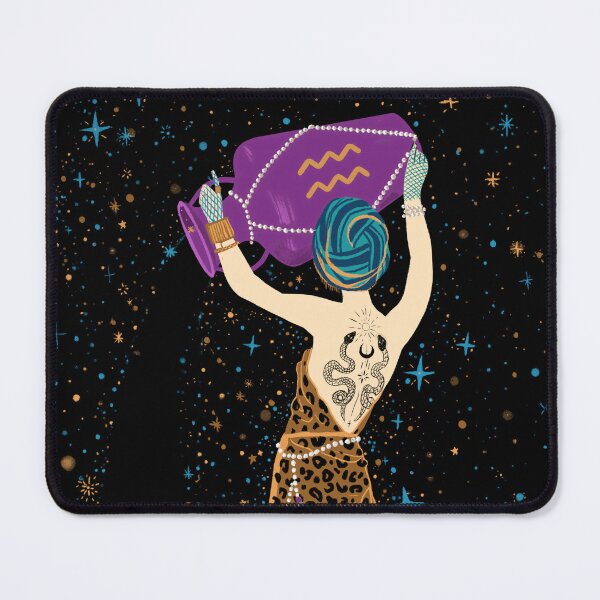 Item preview, Aquarius. Year of the snake. designed and sold by Ekaterina Khozatskaya.