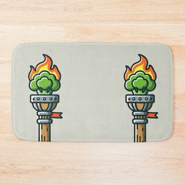 Item preview, Medieval Broccoli Torch designed and sold by IskandarDesigns.
