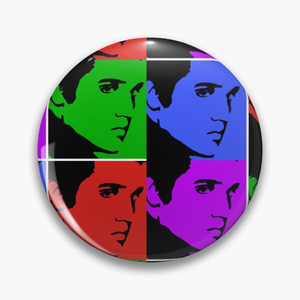 Item preview, Elvis Multicolor designed and sold by Chad's Fresh Art.