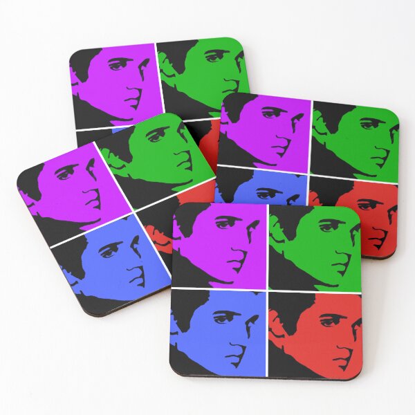 Artikelvorschau, Elvis Multicolor entworfen und verkauft von Chad's Fresh Art.