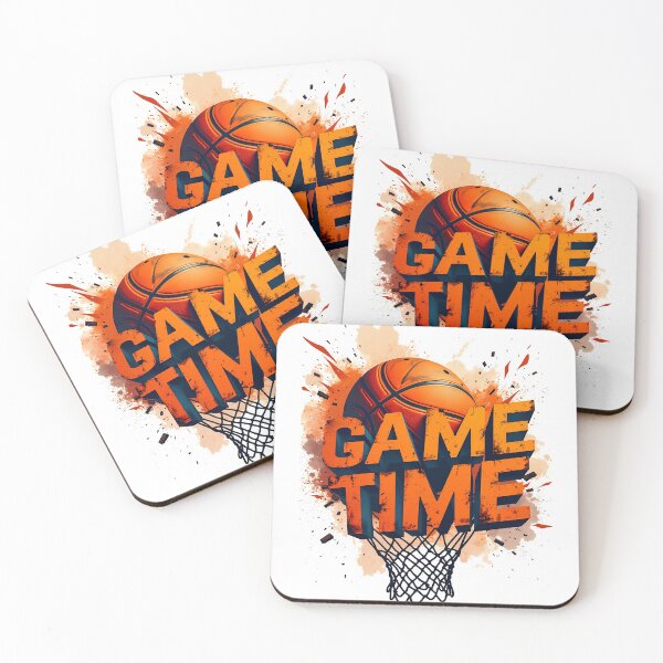 Item preview, Basketball-Themed "Game Time" Design designed and sold by tarzbol.