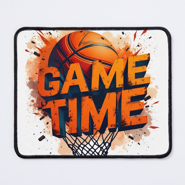 Item preview, Basketball-Themed "Game Time" Design designed and sold by tarzbol.