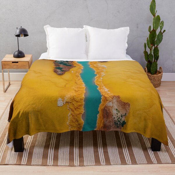 Item preview, Golden Canyon and Blue River - Surreal Landscape Photography designed and sold by regnumsaturni.
