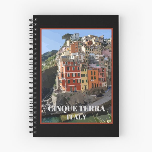 Item preview, Cinque Terre Italy Travel Retro designed and sold by TomFrontierArt.