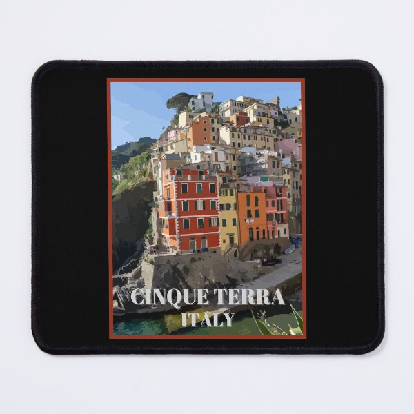 Item preview, Cinque Terre Italy Travel Retro designed and sold by TomFrontierArt.