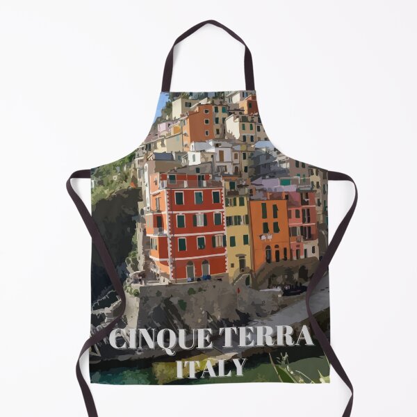 Item preview, Cinque Terre Italy Travel Retro designed and sold by TomFrontierArt.