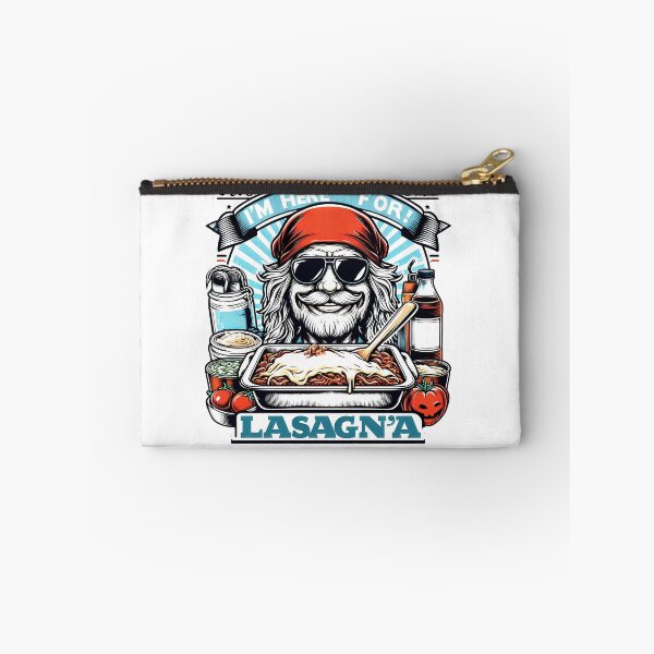 Item preview, I Am Here for Lasagna – Funny Food Lover Design designed and sold by OzzFrequency.